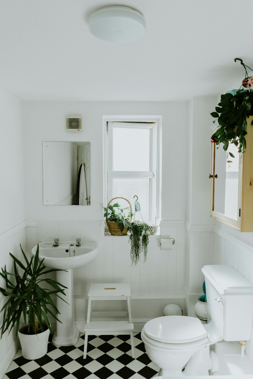 Bathroom plumbing overhaul with freestanding bath in Hammersmith, West London